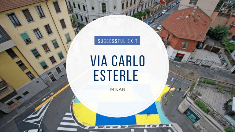 Edukas väljumine: Via Carlo Esterle 23-25-29, Milano